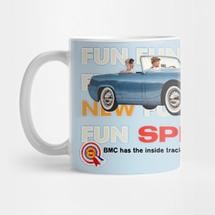 AUSTIN HEALEY SPRITE - advert Mug